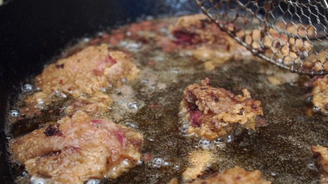 Fried Chicken Livers with Hot Sauce