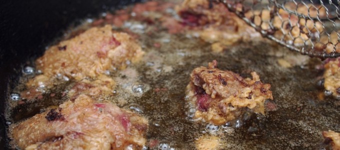 Fried Chicken Livers with Hot Sauce