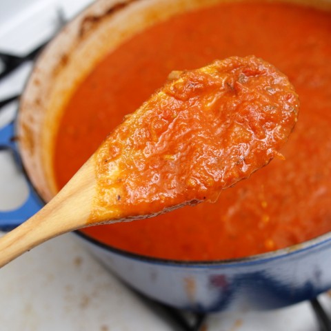 Tomato Sauce From Fresh Tomatoes