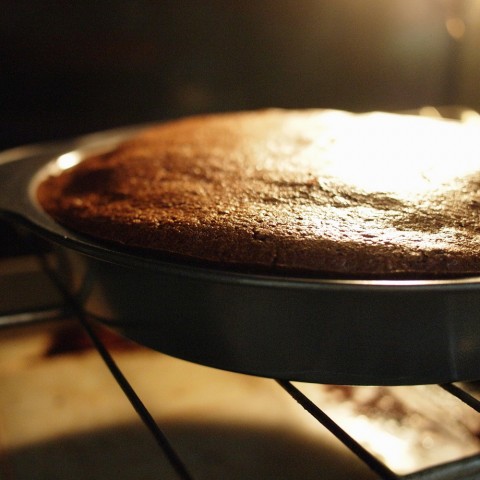 Chocolate Whiskey Cake