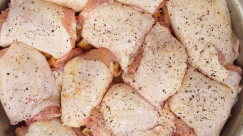 Salt and Pepper Baked Chicken