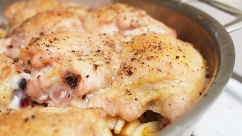 Salt and Pepper Baked Chicken