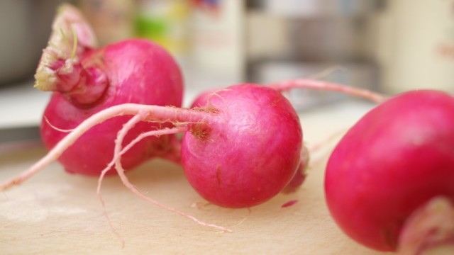 Lacto-Fermented Radishes