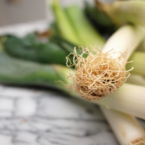 Leek Miso Stirfry