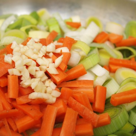 Leek Miso Stirfry