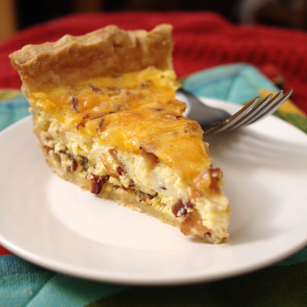 Quiche Lorraine - Twice Cooked