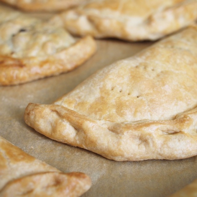 Meat Pies with Broccoli Rabe