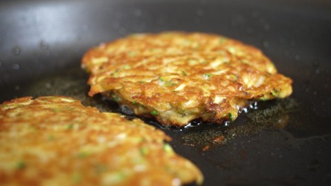 Zucchini Cakes, For One