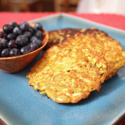 Zucchini Cakes, For One