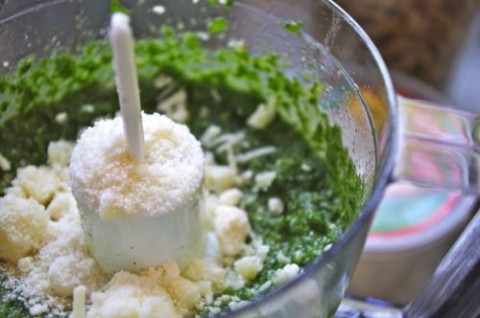 garlic mustard greens in use