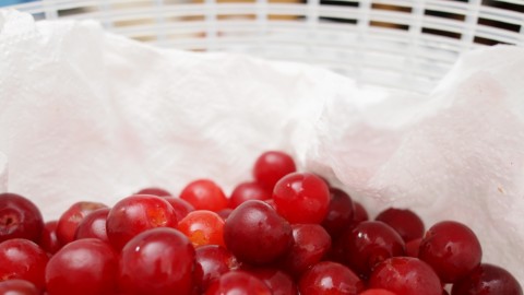 Sour Cherry Upside Down Cake