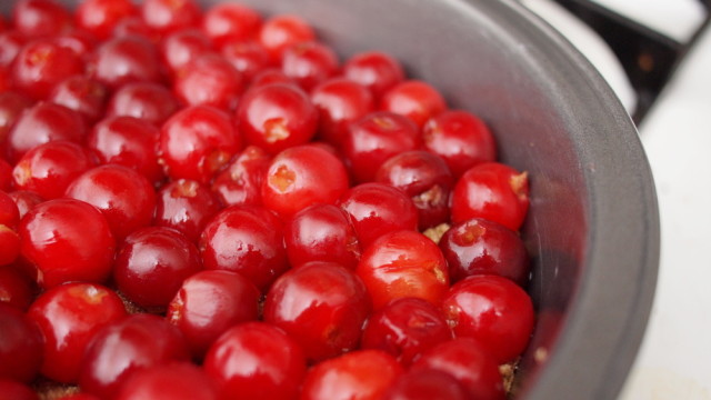 Sour Cherry Upside Down Cake