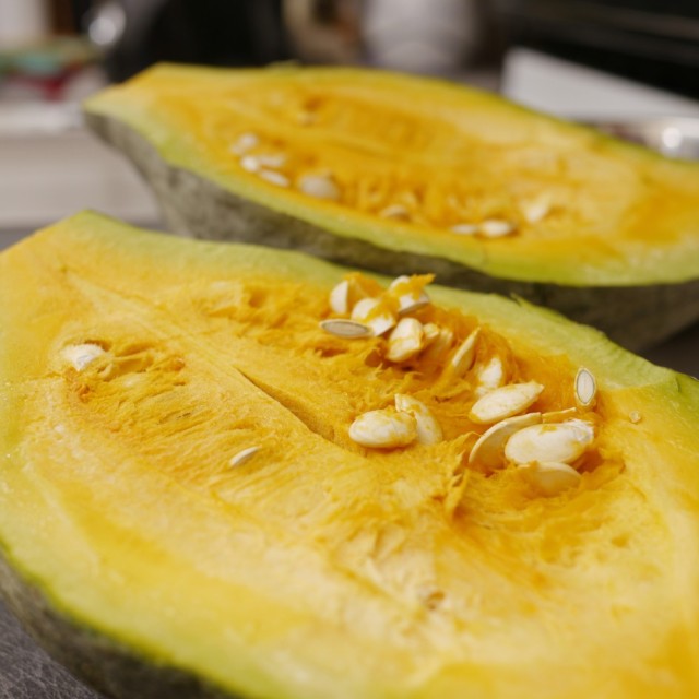 Blue Hubbard Squash Purée