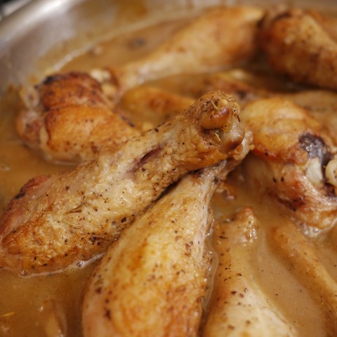 Madeira Braised Chicken