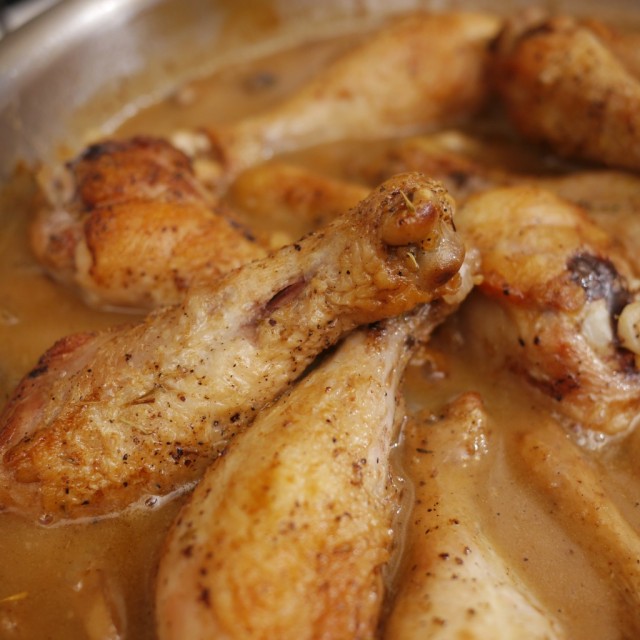 Madeira Braised Chicken