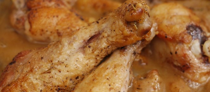 Madeira Braised Chicken