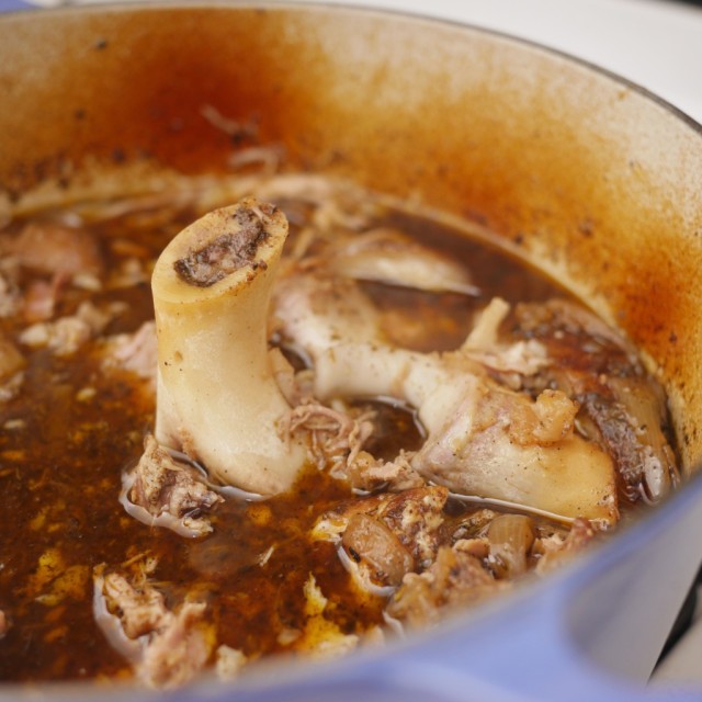 Beer Braised Pork for the Super Bowl