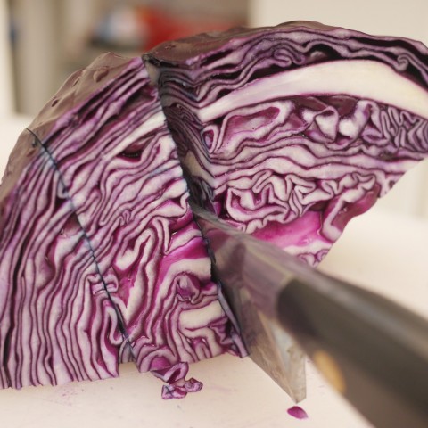 Purple Sauerkraut, Well Garlicked