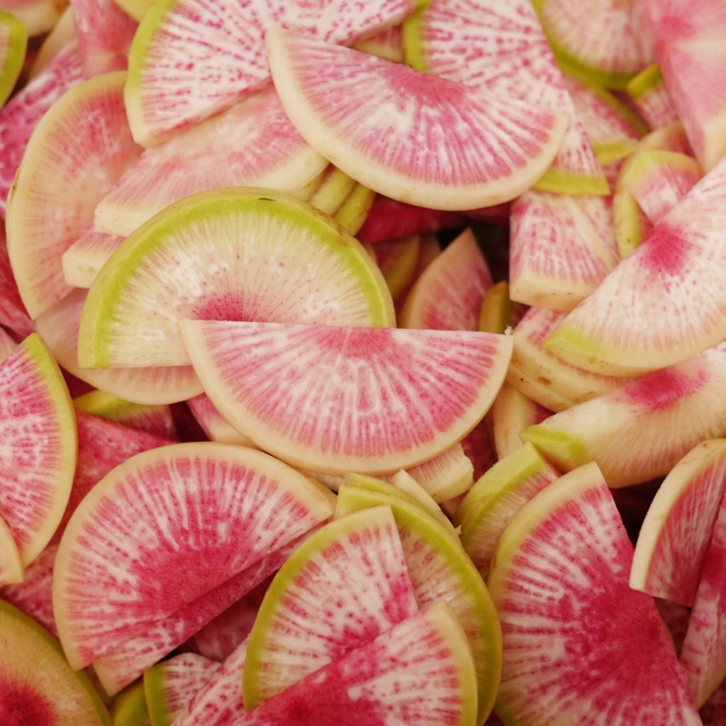 Pickled Radishes In All the Colors of the Rainbow Twice Cooked