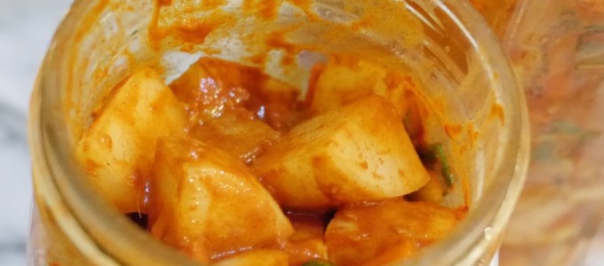 Kkakdugi Kimchi